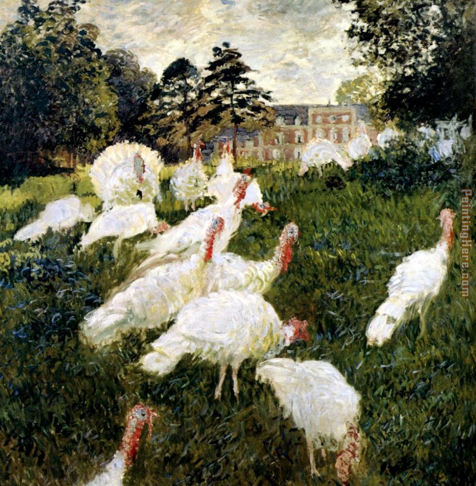 Claude Monet The Turkeys